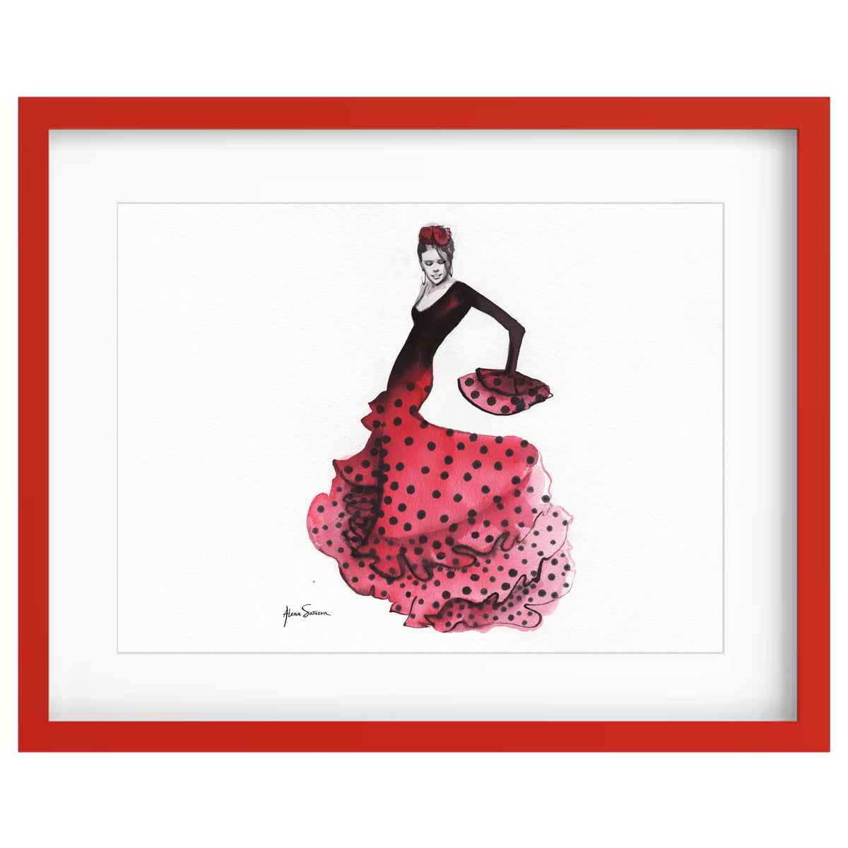 Flamenco Fashion (Original A3)