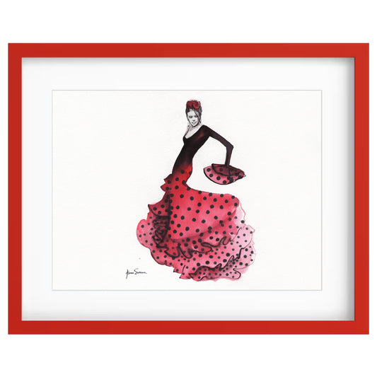 Flamenco Fashion (Original A3)